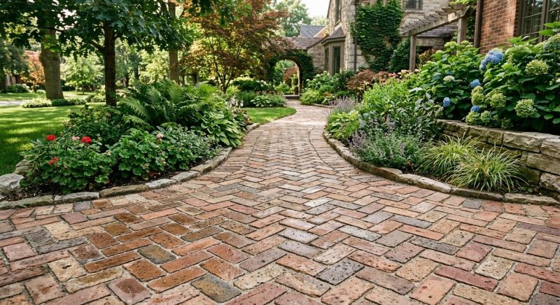 Brick Pavers Installation project example
